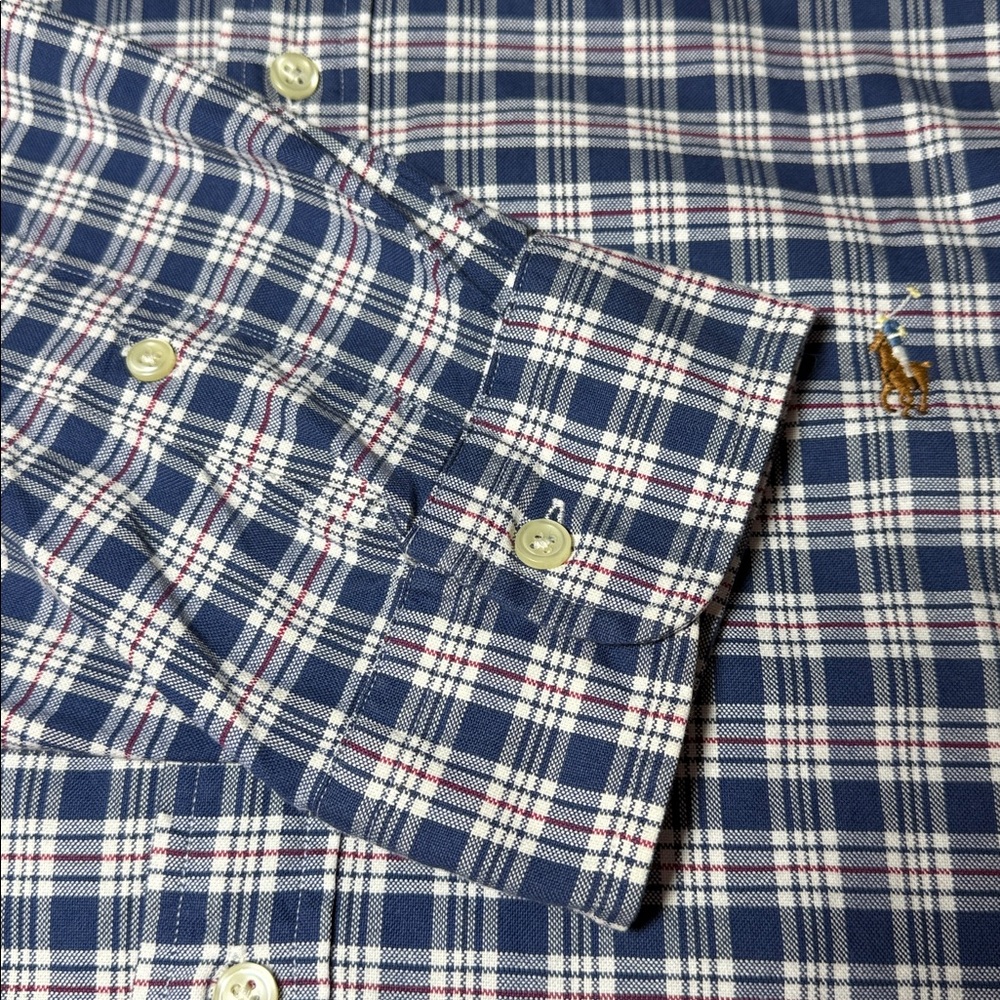 Ralph Lauren Classic Fit Plaid Oxford Shirt | Men’s XXL / 2XL | NWOT - Picture 8 of 12